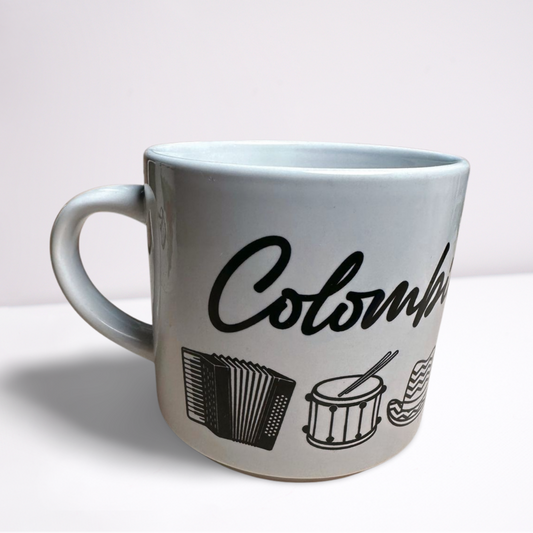 TAZA ELEGANTE "CAFÉ COLOMBIANO" 10 Onzas.